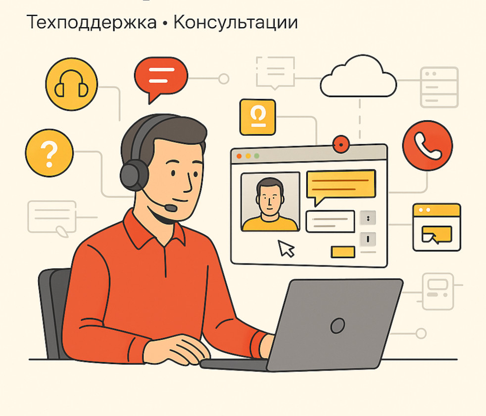 Сопровождение и поддержка 1С